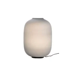 Cappellini Tischleuchte Arya Medium Glas Grau / H 35 Cm - Glas - Rauch Cheap