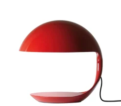 Martinelli Luce Tischleuchte Cobra Plastikmaterial/ 50-Jahre-Jubilaumsedition, Limitiert - Rot Glanzend Fashion