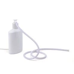 Seletti Tischleuchte Daily Glow - Savon Led Plastikmaterial / Kunstharz - 16 X 10 X H 29,5 Cm - Weis Flash Sale