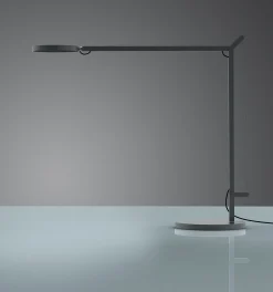 Artemide Tischleuchte Demetra Led Metall/ Mit Bewegungsmelder - Grau Sale