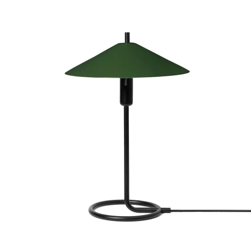 Ferm Living Tischleuchte Filo Metall Grun / Metall - O 30 X H 42.8 Cm - Olivgrun - Schwarz Online