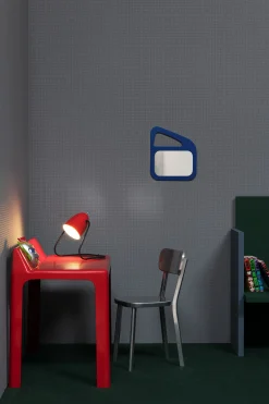 SAMMODE STUDIO Tischleuchte M3 Metall Rot / Wandleuchte - Michel Mortier, 1951 - Exklusiv - Zinnoberrot Flash Sale