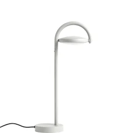 Hay Tischleuchte Marselis Metall Grau / Verstellbarer Diffusor - H 38 Cm - Aschegrau Store