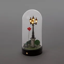 Seletti Tischleuchte My Little Valentine Led Glas Transparent / Led - H 22 Cm - Schwarz - Transparent Cheap