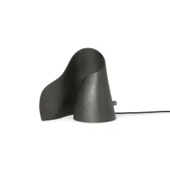 Ferm Living Tischleuchte Oyster Metall/ Recycelter Aluminiumguss - L 25 X H 23 Cm - Schwarz Discount