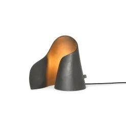 Ferm Living Tischleuchte Oyster Metall/ Recycelter Aluminiumguss - L 25 X H 23 Cm - Schwarz Discount
