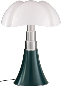 Martinelli Luce Tischleuchte Pipistrello Metall Plastikmaterial Grun / H 66 Bis 86 Cm - Agavengrun - Weis Outlet