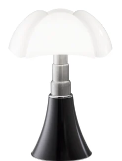 Martinelli Luce Tischleuchte Pipistrello Medium Led Metall Plastikmaterial Braun / H 50 Cm Bis 62 Cm - Dunkelbraun - Weis Flash Sale