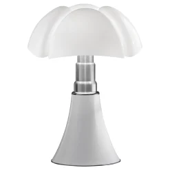 Martinelli Luce Tischleuchte Pipistrello 4.0 Tunable White Metall Plastikmaterial/ Bluetooth - H 66 Bis 86 Cm - Weis Hot