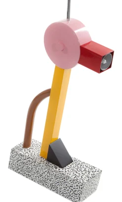 Memphis Milano Tischleuchte Tahiti Metall Plastikmaterial Von Ettore Sottsass / 1981 - Bunt Cheap