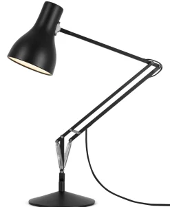 Anglepoise Tischleuchte Type 75 Metall Schwarz / H 66 Cm - Tiefschwarz Best