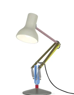 Anglepoise Tischleuchte Type 75 Mini Metall Bunt / Von Paul Smith - Edition N° 1 - Blau - Gelb - Kaki - Rosa Discount
