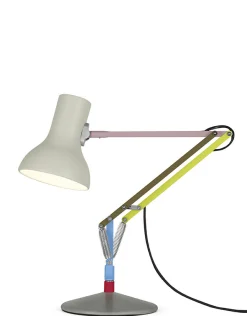 Anglepoise Tischleuchte Type 75 Mini Metall Bunt / Von Paul Smith - Edition N° 1 - Blau - Gelb - Kaki - Rosa Discount