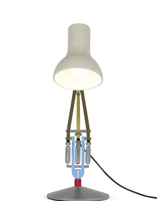 Anglepoise Tischleuchte Type 75 Mini Metall Bunt / Von Paul Smith - Edition N° 1 - Blau - Gelb - Kaki - Rosa Discount