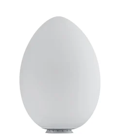 Fontana Arte Tischleuchte Uovo Led Glas Weis / Glas - H 44 Cm - Weis Satiniert Clearance