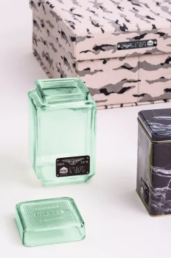 Diesel living with Seletti Topf Industrial Glass Glas/ Glas - L 22,5 Cm X H 11 Cm - Grun Transparent New