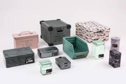Diesel living with Seletti Topf Industrial Glass Glas/ Glas - L 22,5 Cm X H 11 Cm - Grun Transparent New
