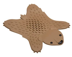 Pa Design Topfuntersetzer Grizzly Plastikmaterial/ Silikon - Braun Clearance
