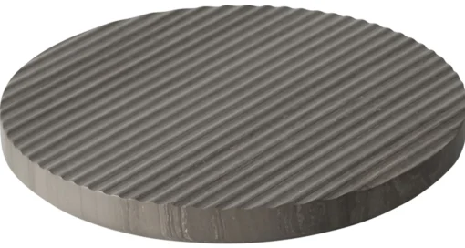 Muuto Topfuntersetzer Groove Stein/ Gros O 21,6 Cm - Marmor - Grau Best Sale