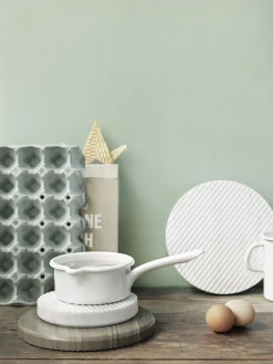 Muuto Topfuntersetzer Groove Stein/ Gros O 21,6 Cm - Marmor - Grau Best Sale