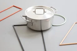 valerie objects Topfuntersetzer  Metall / 4Er Set - Stahl - Bunt Clearance