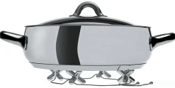 Alessi Topfuntersetzer Tripod Metall - Verchromt Shop