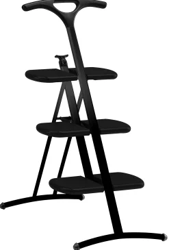 Kartell Treppenleiter Tiramisu Metall Plastikmaterial- Schwarz Clearance