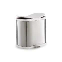 Joseph Joseph Treteimer Split Metall / 6 Liter - 2 Facher - Stahl - Weis Fashion