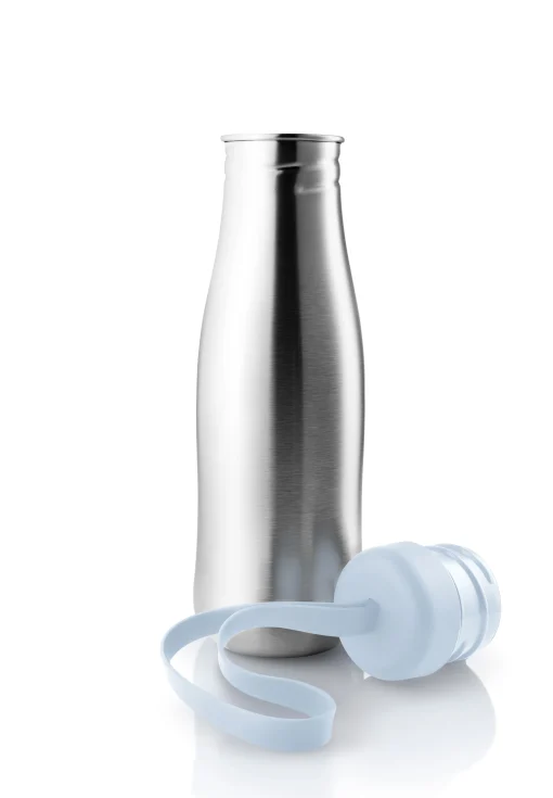 Eva Solo Trinkflasche Active Metall Blau / 0,7 L - Edelstahl - Weiches Blau Outlet