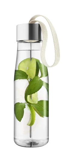 Eva Solo Trinkflasche Myflavour  0,75L Plastikmaterial/ Umweltfreundlicher Kunststoff - Aroma-Spies - Transparent - Weis Outlet