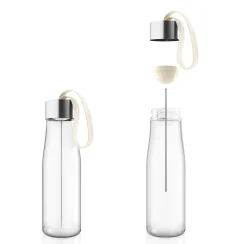 Eva Solo Trinkflasche Myflavour  0,75L Plastikmaterial/ Umweltfreundlicher Kunststoff - Aroma-Spies - Transparent - Weis Outlet