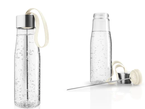 Eva Solo Trinkflasche Myflavour  0,75L Plastikmaterial/ Umweltfreundlicher Kunststoff - Aroma-Spies - Transparent - Weis Outlet