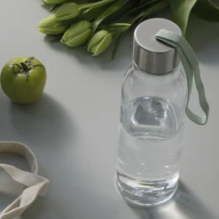 Eva Solo Trinkflasche  Plastikmaterial Grun Klein 0,5 L / Trinkflasche Fur Unterwegs Aus Umweltfreundlichem Kunststoff - Salbeigrun New