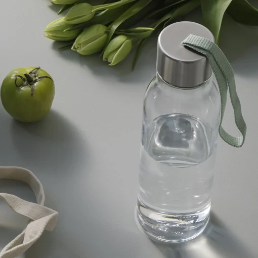 Eva Solo Trinkflasche  Plastikmaterial Grun Klein 0,5 L / Trinkflasche Fur Unterwegs Aus Umweltfreundlichem Kunststoff - Salbeigrun New