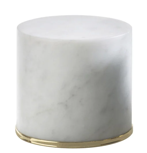 Opinion Ciatti Turstopper  Stein Weis / Marmor - H 10 Cm - Gold - Weis Discount