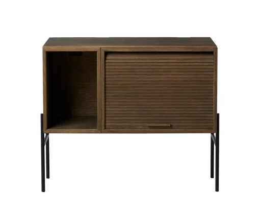 Northern Tv-Möbel Hifive Holz Natur / Tv-Möbel - L 75 Cm X H 65 Cm - Geraucherte Eiche Cheap