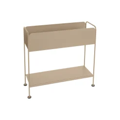 Fermob Ubertopf Picolino Metall Beige / StauMöbel - Metall / L 66 X H 63 Cm - Muskat Hot