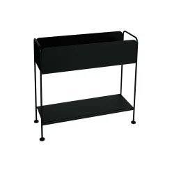 Fermob Ubertopf Picolino Metall Schwarz / StauMöbel - Metall / L 66 X H 63 Cm - Lakritz Hot