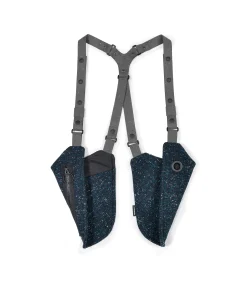 Sancal Umhangetasche Sin Pistols Textil Blau / 2 Taschen - Marineblau New