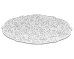 Alessi Untertasse Dressed Keramik Fur Kaffeetasse - Weis Fashion