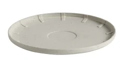 Hay Untertasse Paper Porcelain Keramik Weis Grau / Passend Zur Kaffeetasse "Paper Porcelaine“ - Aus Porzellan - Hellgrau Cheap