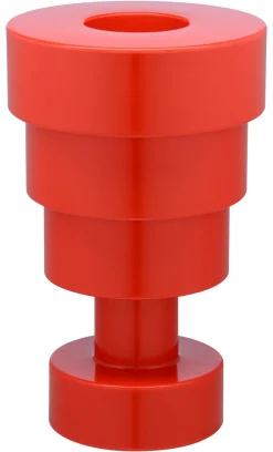 Kartell Vase Calice Plastikmaterial/ H 48 Cm X O 30 Cm - Von Ettore Sottsass - Rot Store