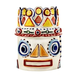 Serax Vase Sicily 2 Keramik / O 27 X H 34,5 Cm - Handbemalt - Bunt Hot