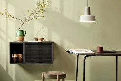 Northern Wandablage Hifive Slim Holz Natur / Tv-Möbel - L 100 X H 30 Cm - Schwarz Sale