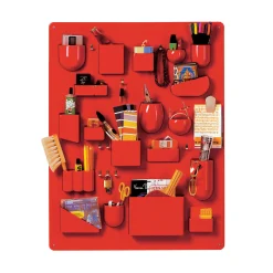 Vitra Wandablage Uten.Silo I Plastikmaterial/ Dohee Becker (1969) - 67 X 87 Cm - Rot Discount