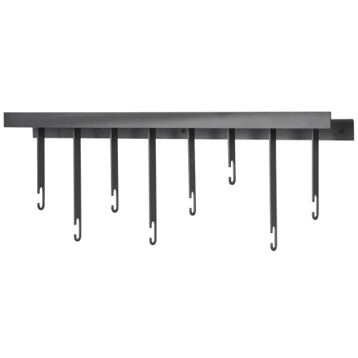 Design House Stockholm Wandgarderobe Atelier Metall/ L 60 Cm - Mit Integriertem Regal - Schwarz Cheap