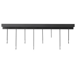 Design House Stockholm Wandgarderobe Atelier Metall/ L 60 Cm - Mit Integriertem Regal - Schwarz Cheap