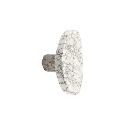 & klevering Wandhaken Crackle Corian Weis / 7 X 4,5 Cm - Grau - Weis Flash Sale