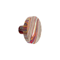 & klevering Wandhaken Rainbow Corian / O 6 Cm - Bunt Fashion