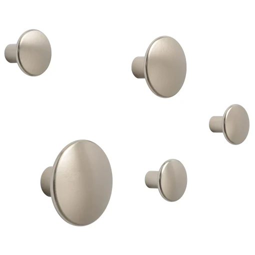 Muuto Wandhaken The Dots Metal Metall Braun / O 5 Cm - Taupe Discount